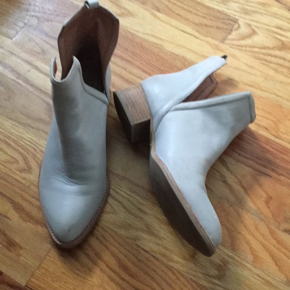 Jeffrey Campbell Grey Ankle Boots
